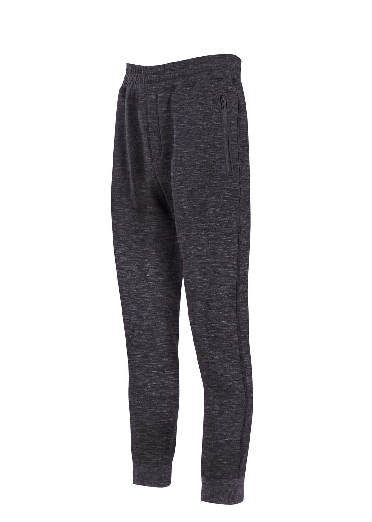 Mens' STANCE brushed fleece pants - Black Marl - Side