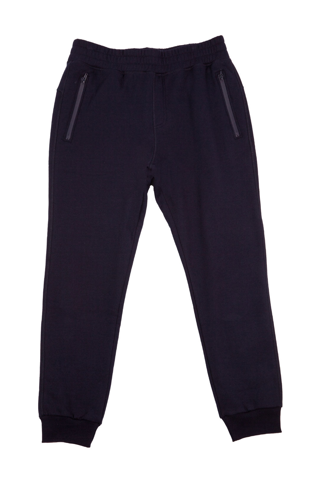 Mens' STANCE brushed fleece pants - Navy Blue - Front