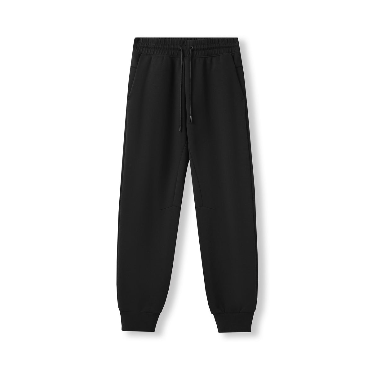 Men's three layer Cotton Sandwich Pants - Black - Front