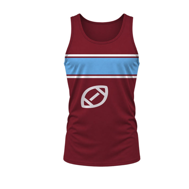 Heritage AFL Guernsey: sublimated afl design, front view