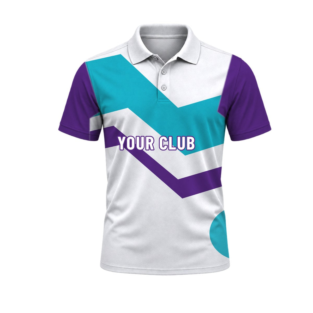 Retro 90 Soccer Jersey: sublimated soccer design, front view