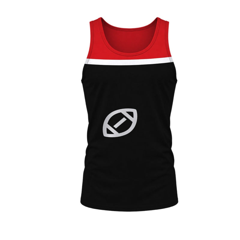 Yoke AFL Guernsey: sublimated afl design, front view
