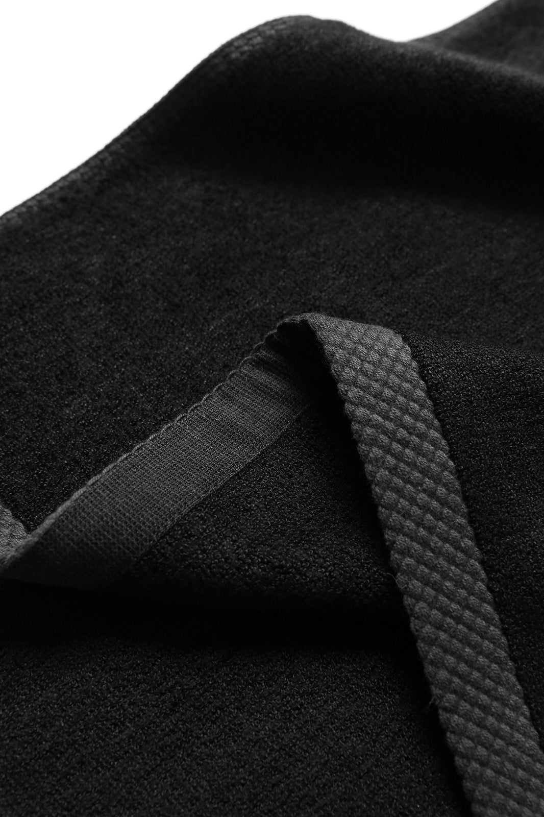 Bamboo Fitness Towel - Black - View