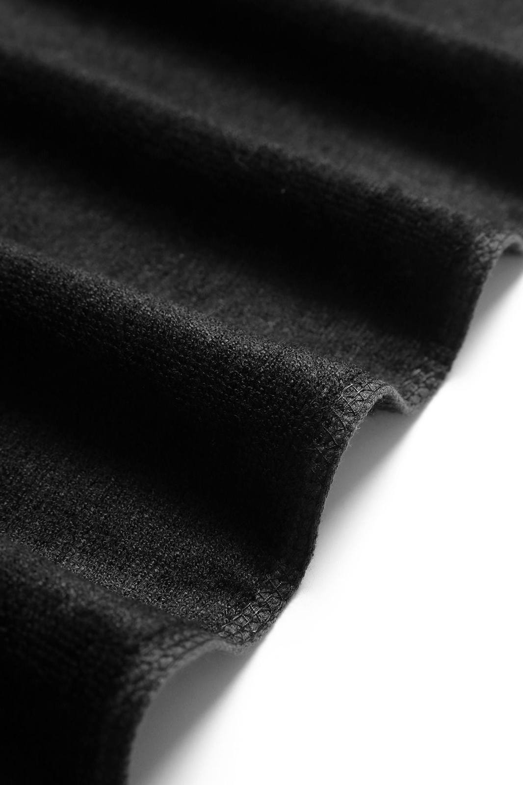 Bamboo Fitness Towel - Black - View
