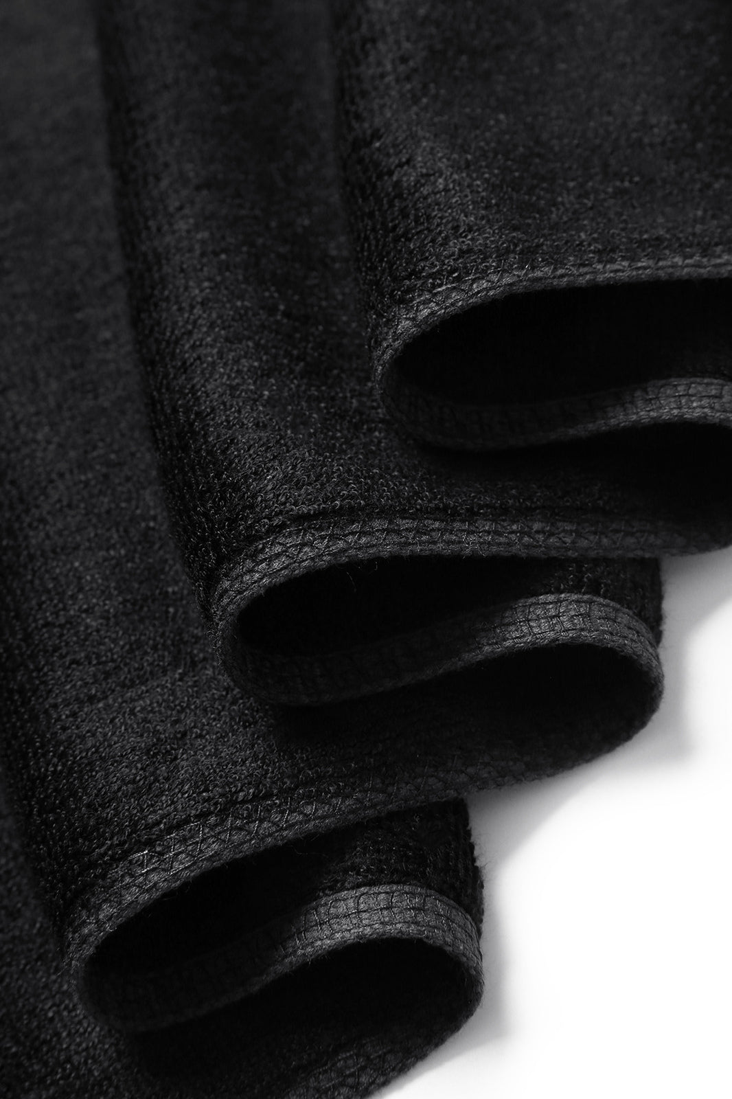Bamboo Fitness Towel - Black - View