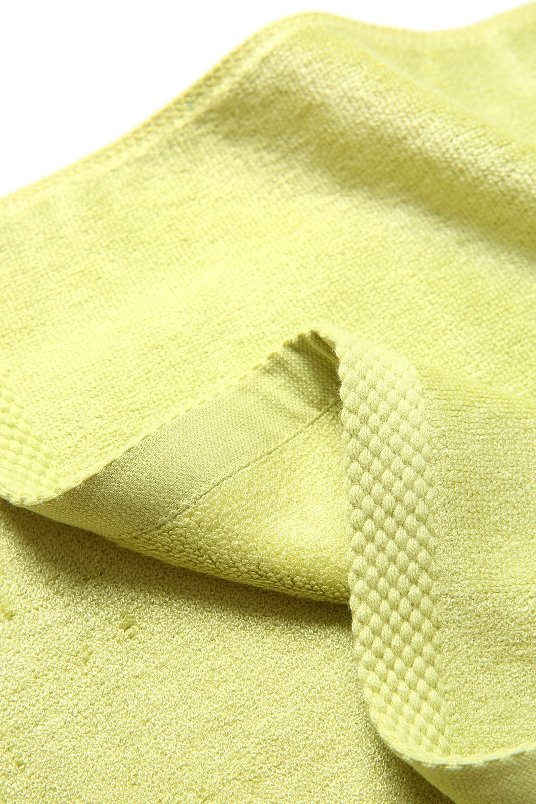 Bamboo Fitness Towel - Lime - View