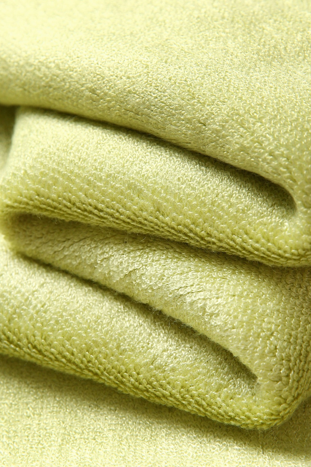 Bamboo Fitness Towel - Lime - View