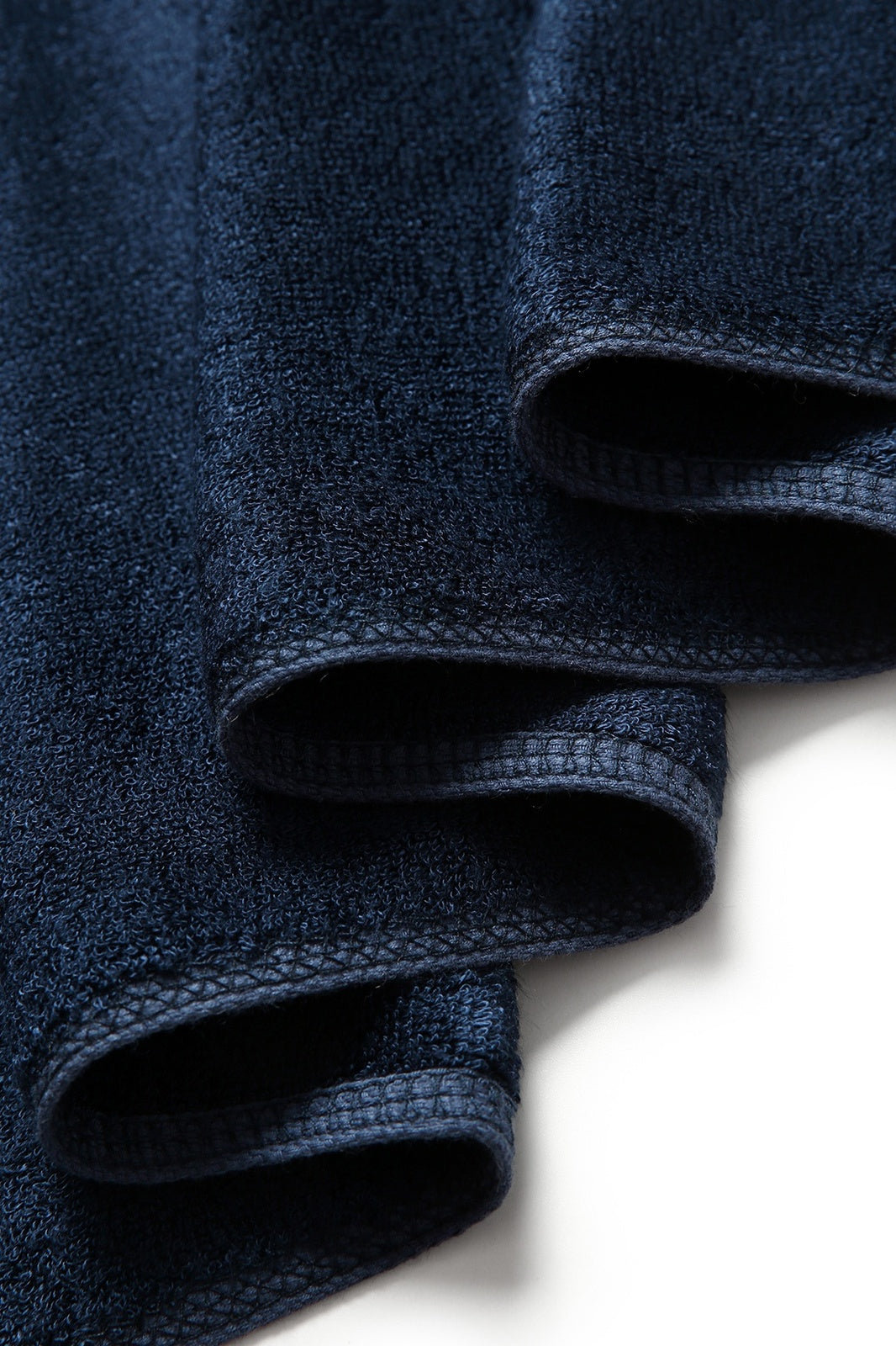 Bamboo Fitness Towel - Navy Blue - View