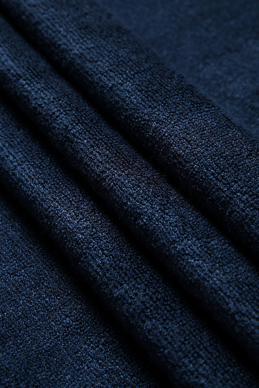 Bamboo Fitness Towel - Navy Blue - View