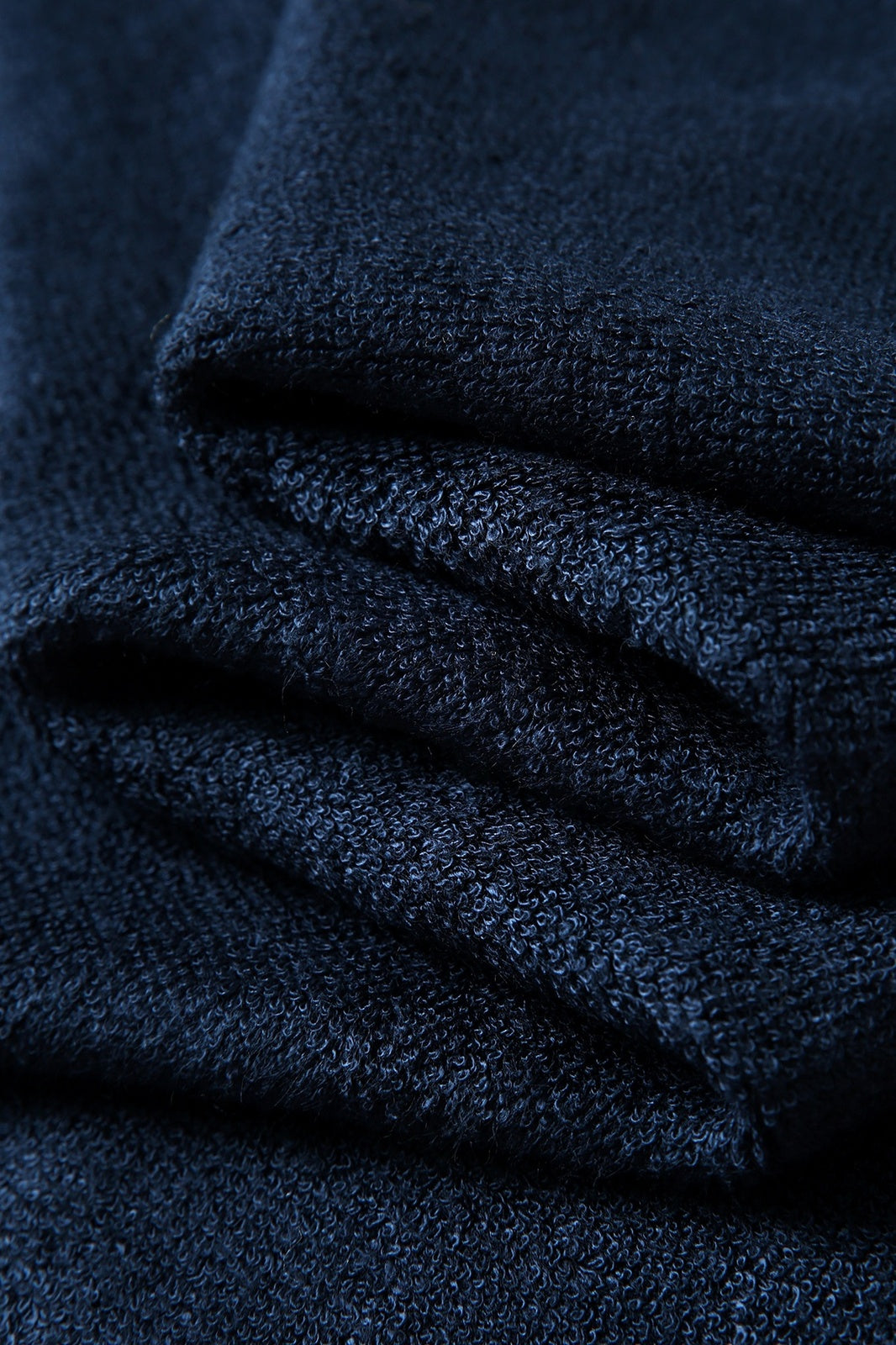 Bamboo Fitness Towel - Navy Blue - View