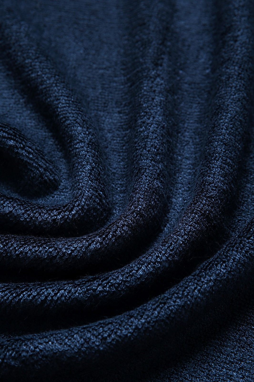Bamboo Fitness Towel - Navy Blue - View