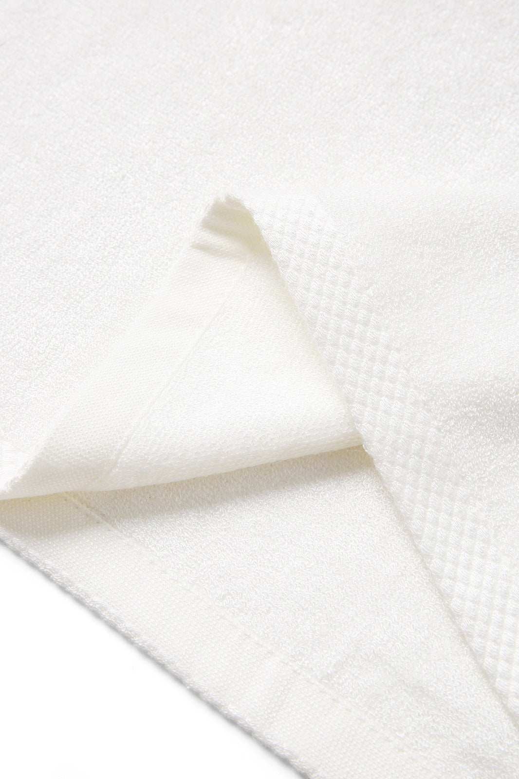Bamboo Fitness Towel - White - View