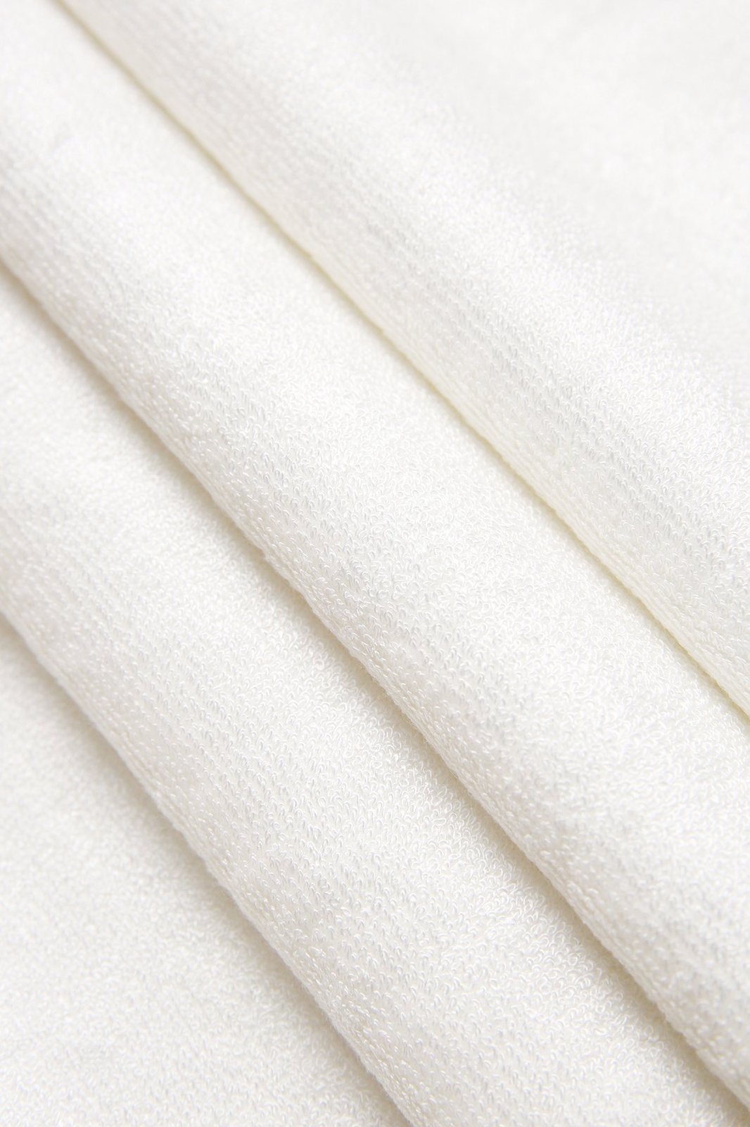 Bamboo Fitness Towel - White - View