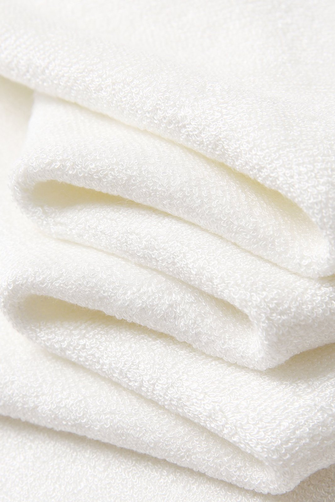 Bamboo Fitness Towel - White - View