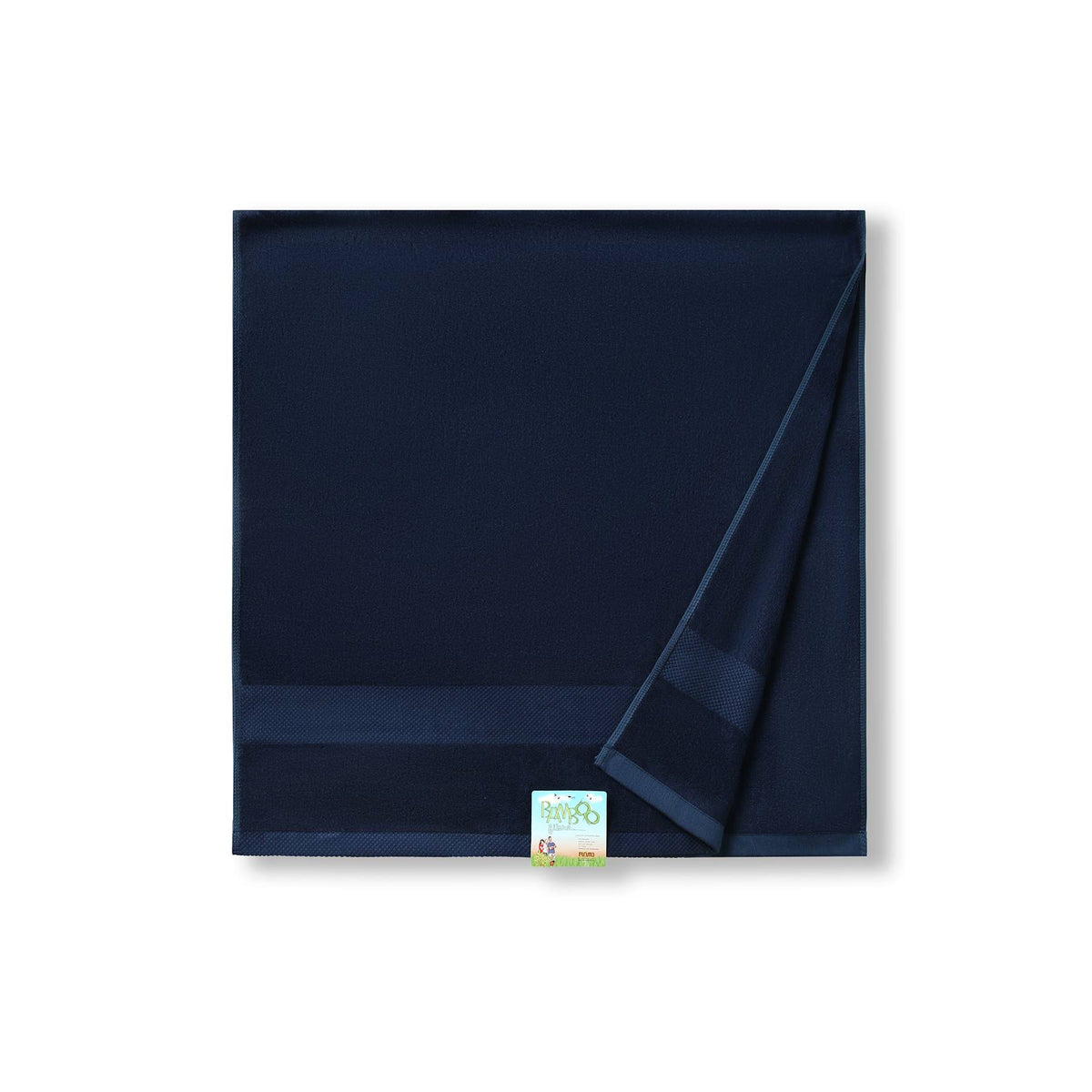 Bath Towel - Navy Blue - Front