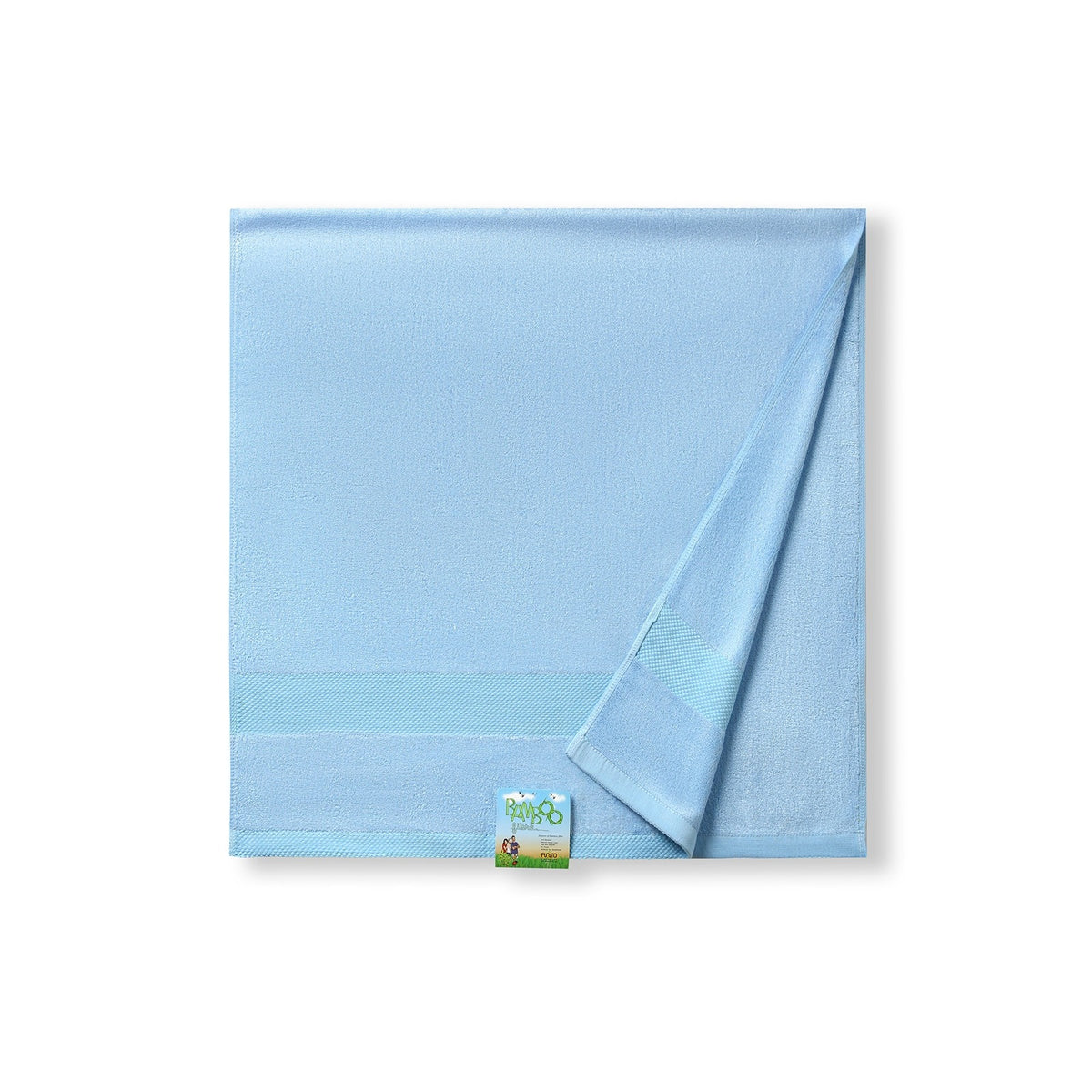 Bath Towel - Sky Blue - Front
