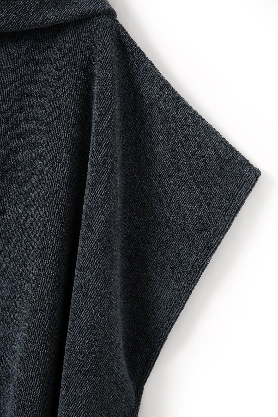 Adult's 300gsm polyester/nylon hooded towel with kangaroo pocket - Charcoal - View