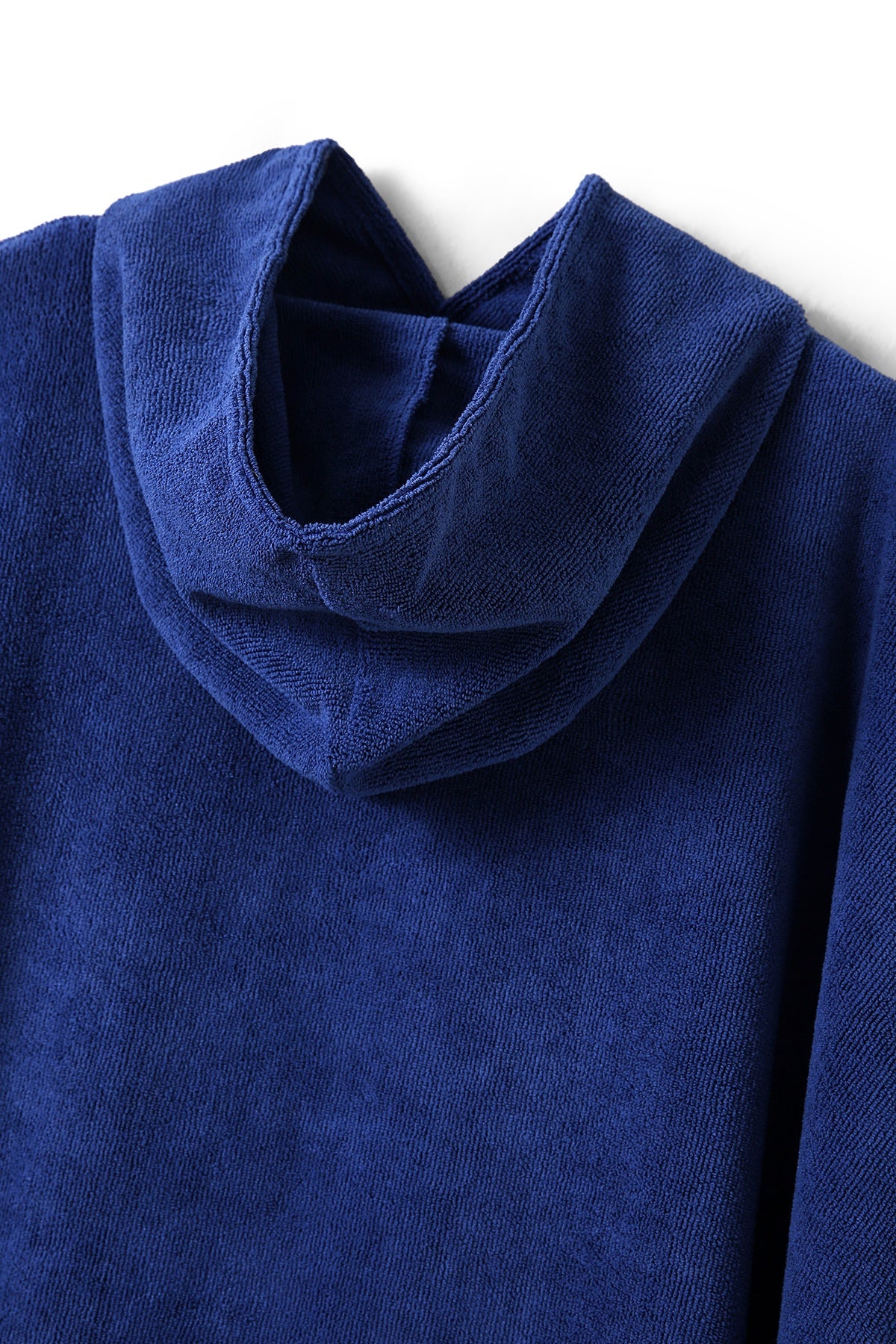 Adult's 300gsm polyester/nylon hooded towel with kangaroo pocket - Royal Blue - View