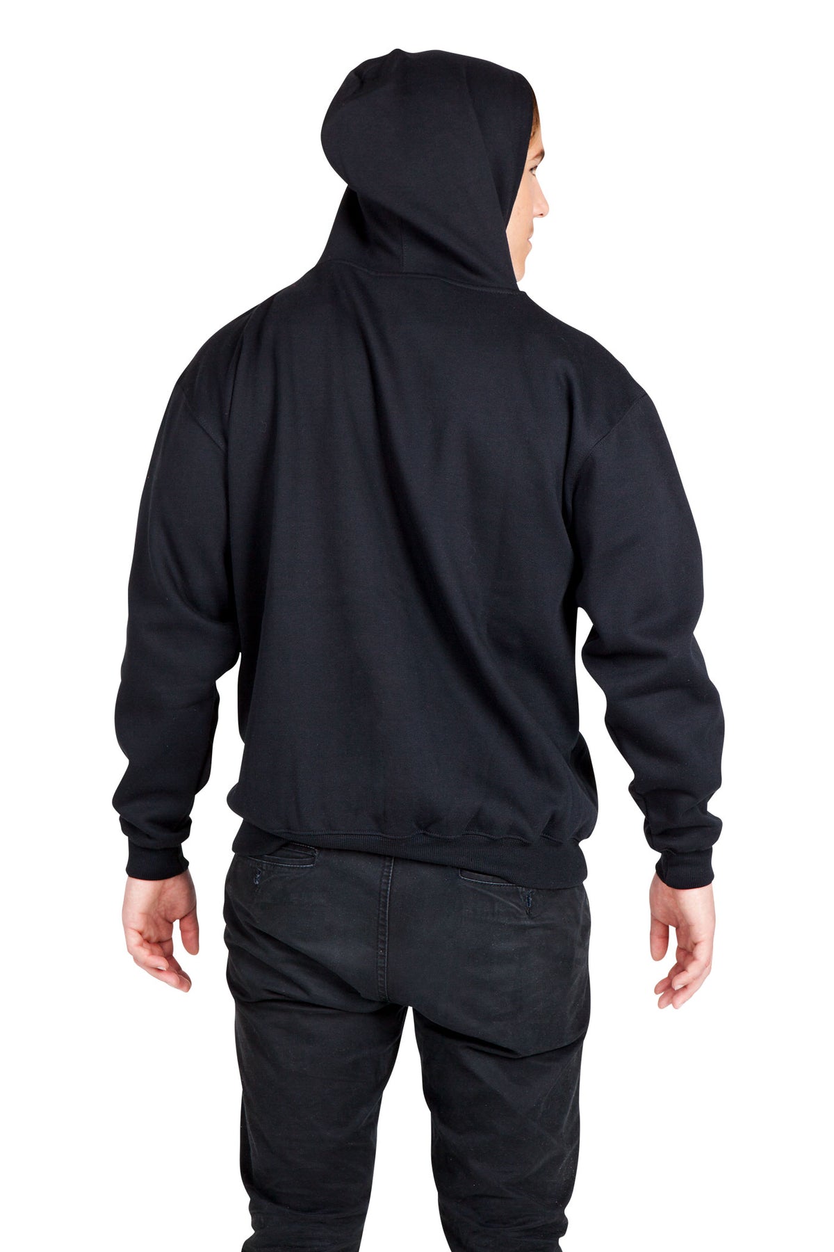 Mens Zip Hoodies with Pocket - view