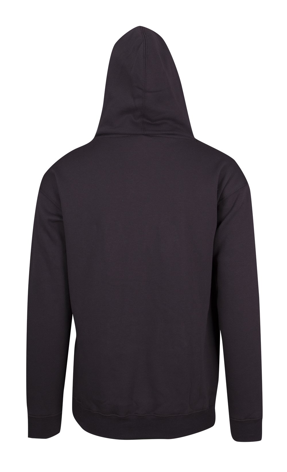 Mens Zip Hoodies with Pocket - New Charcoal - Back