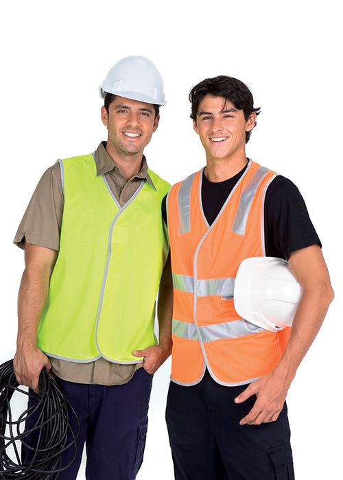 100% Polyeter Vest with 3M reflective tape 2